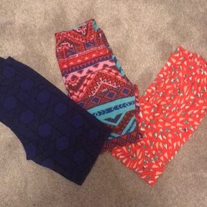 LulaRoe leggings - Bundle of 3 pair
